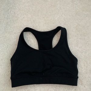 Black Gap Fit Sports Bra - size small